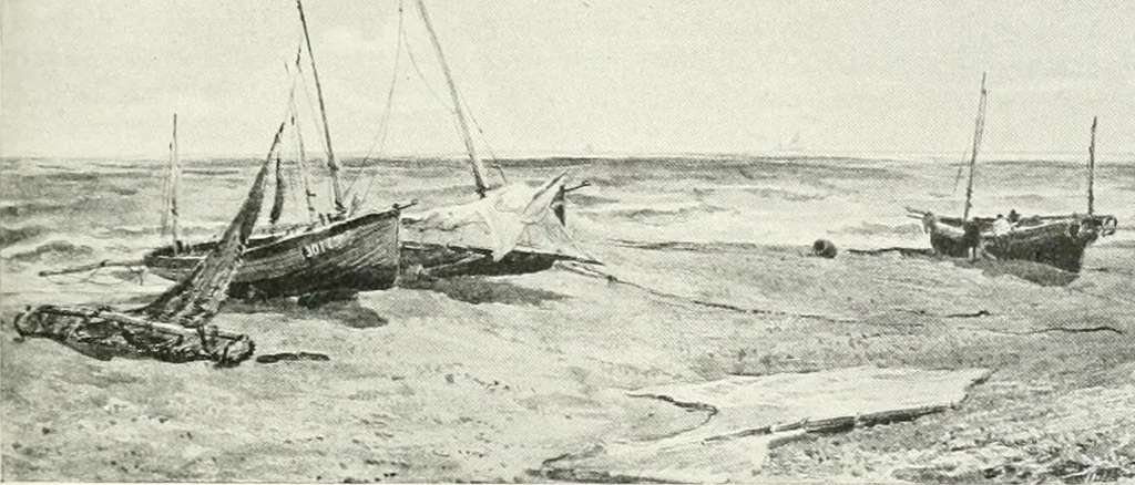 An illustration from Studio international, 1893, leaf 204