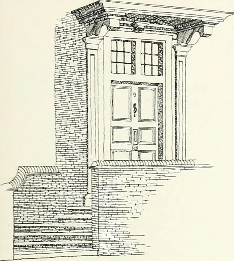 An illustration from Studio international, 1893, leaf 206