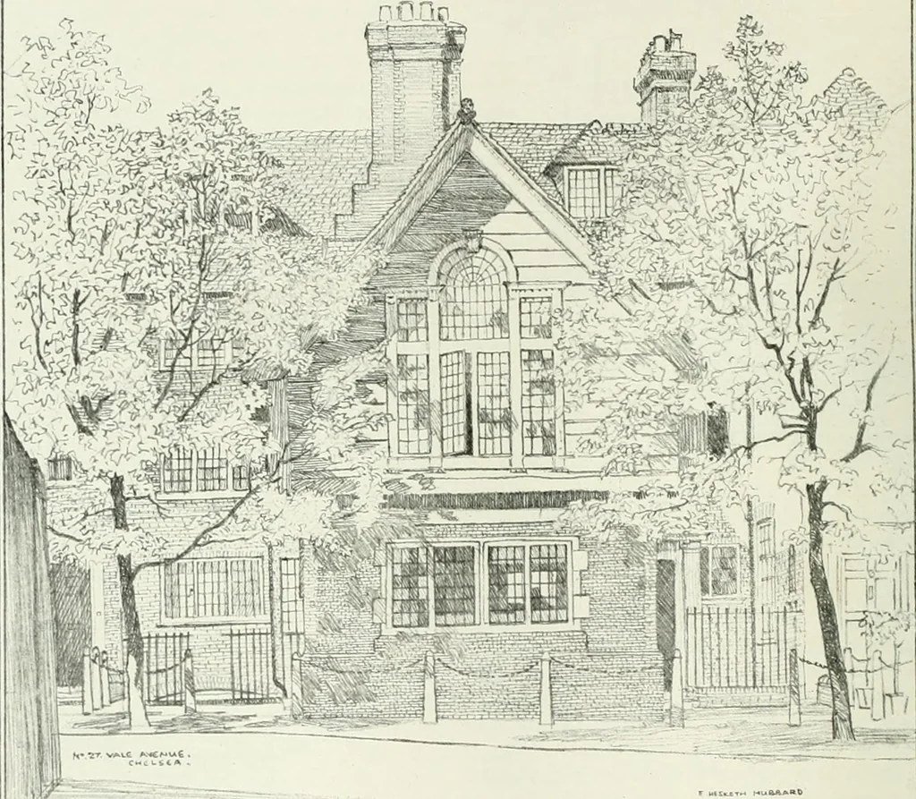An illustration from Studio international, 1893, leaf 207