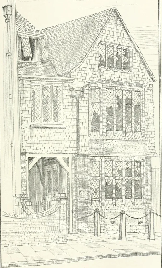 An illustration from Studio international, 1893, leaf 208