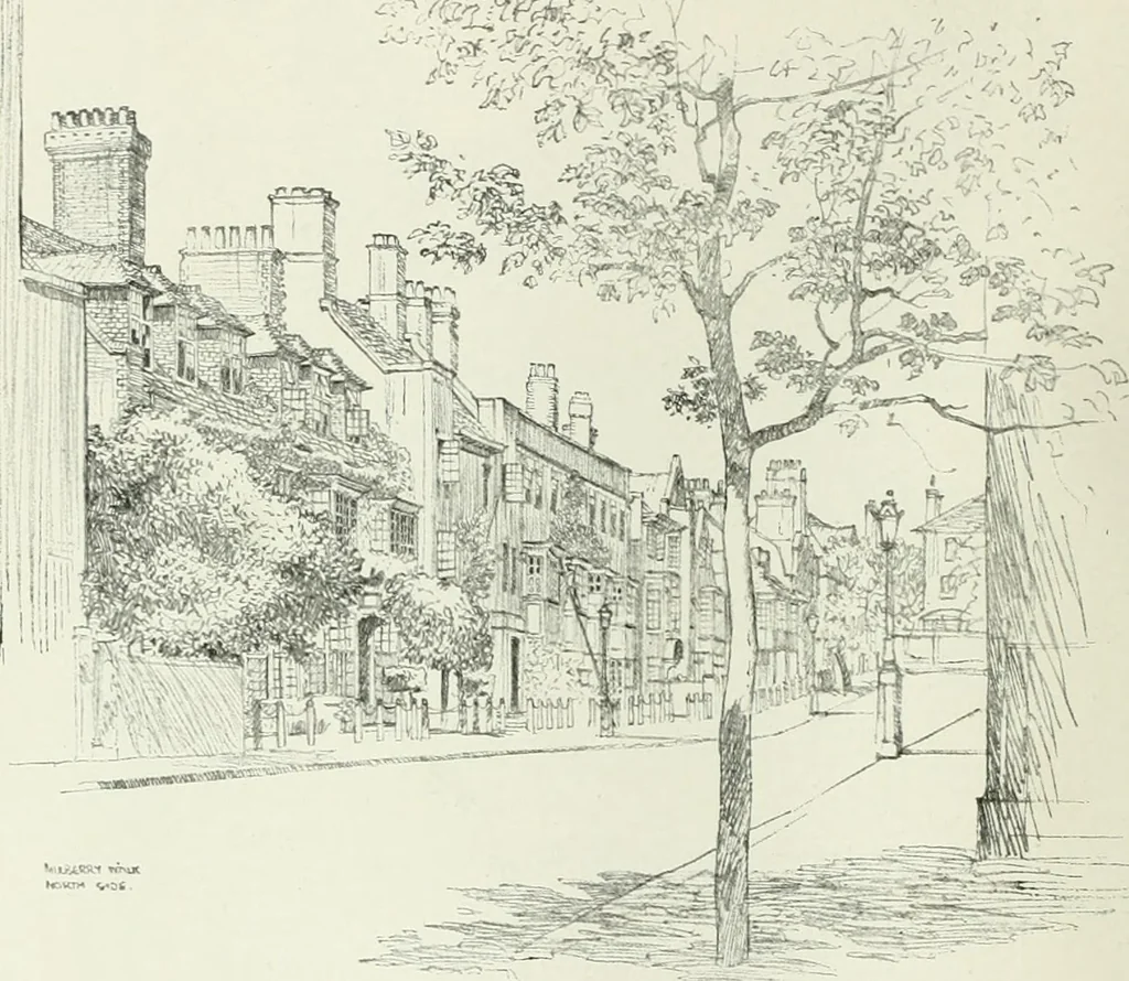 An illustration from Studio international, 1893, leaf 211