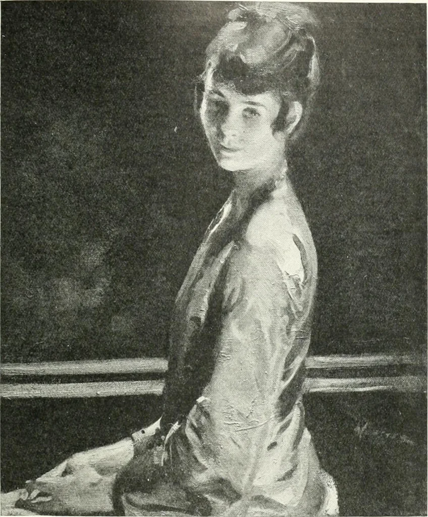 An illustration from Studio international, 1893, leaf 212