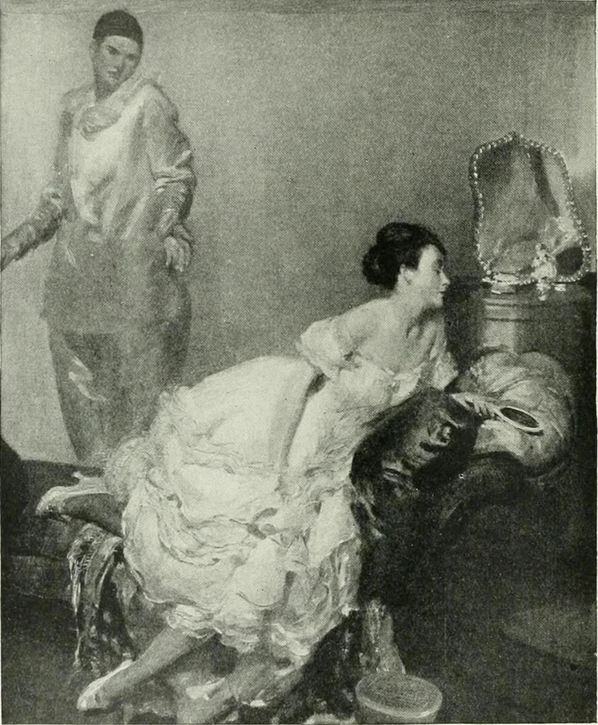 An illustration from Studio international, 1893, leaf 215