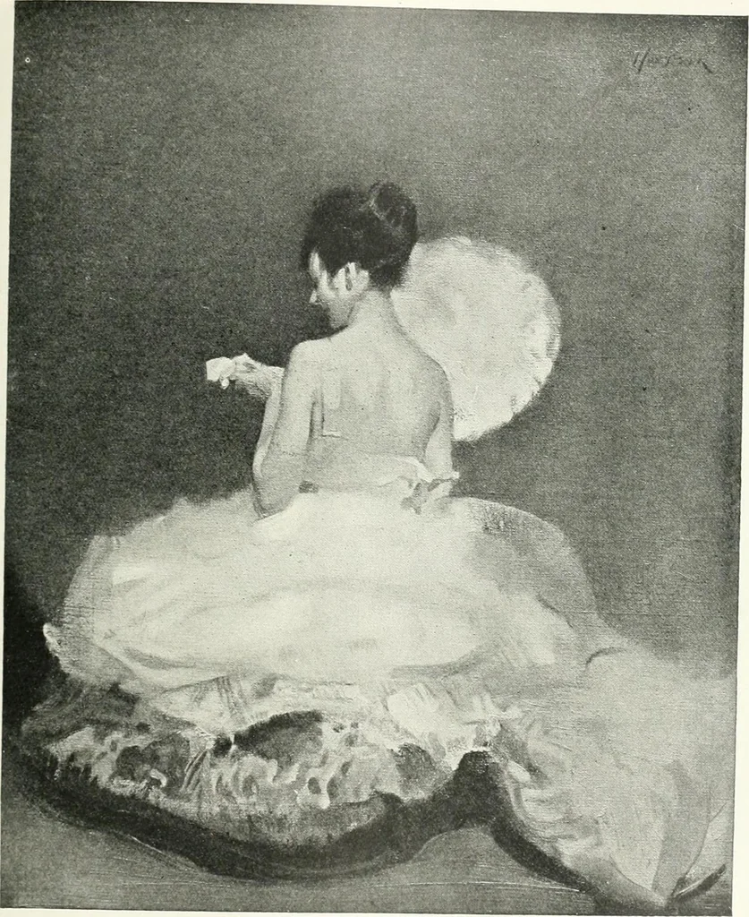 An illustration from Studio international, 1893, leaf 216