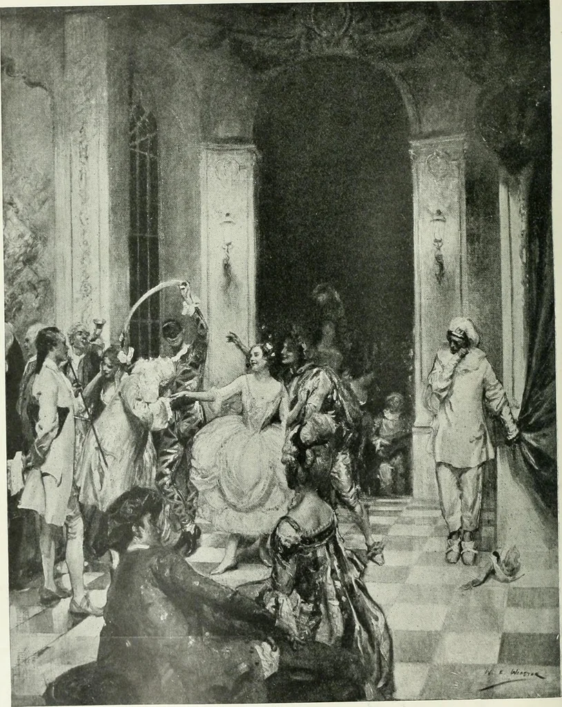 An illustration from Studio international, 1893, leaf 217