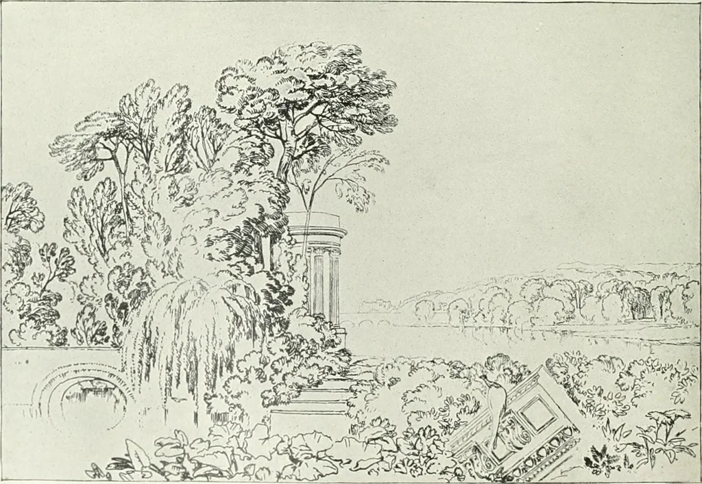 An illustration from Studio international, 1893, leaf 221