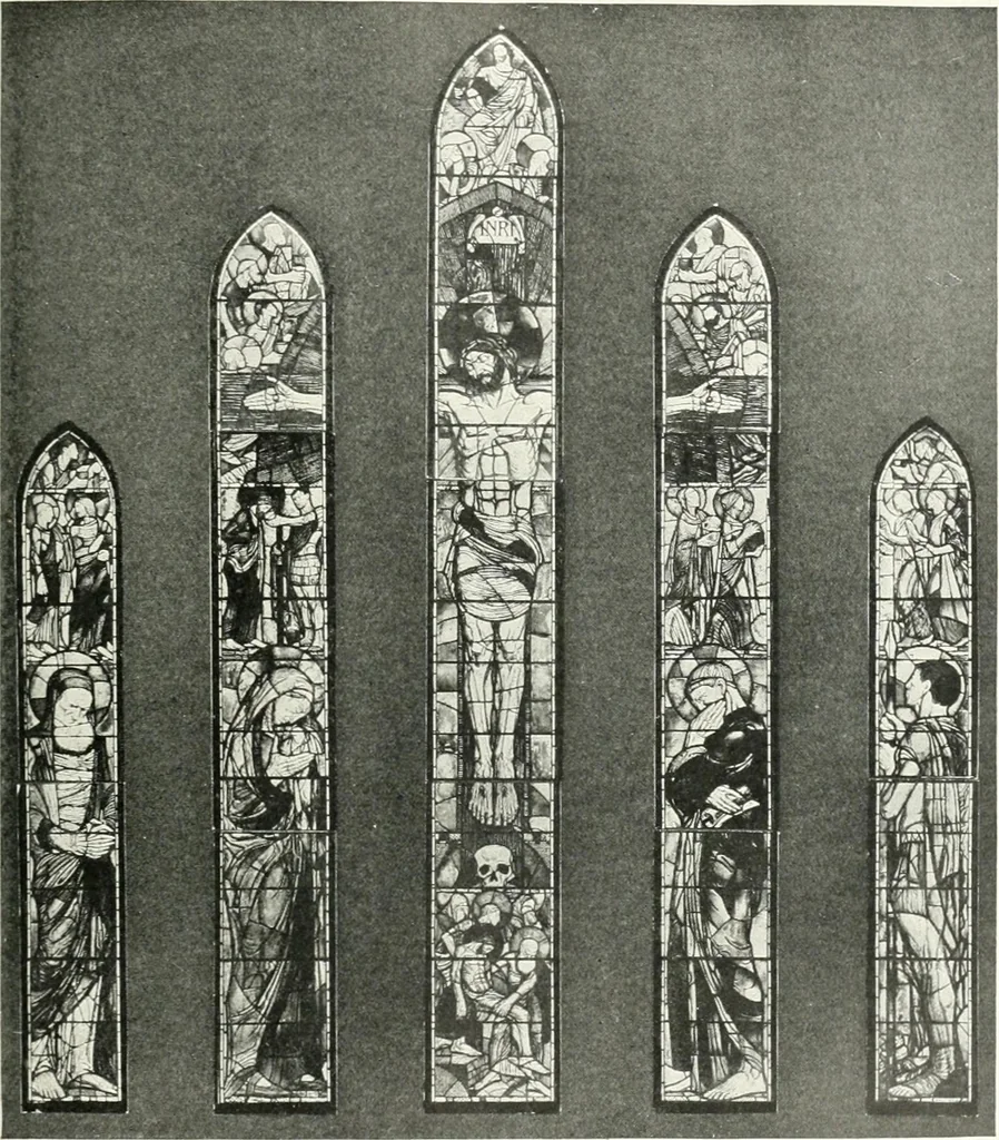 An illustration from Studio international, 1893, leaf 228