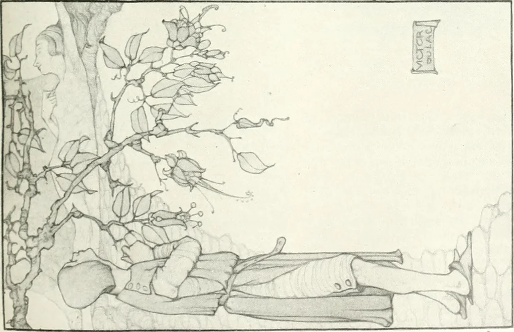 An illustration from Studio international, 1893, leaf 236