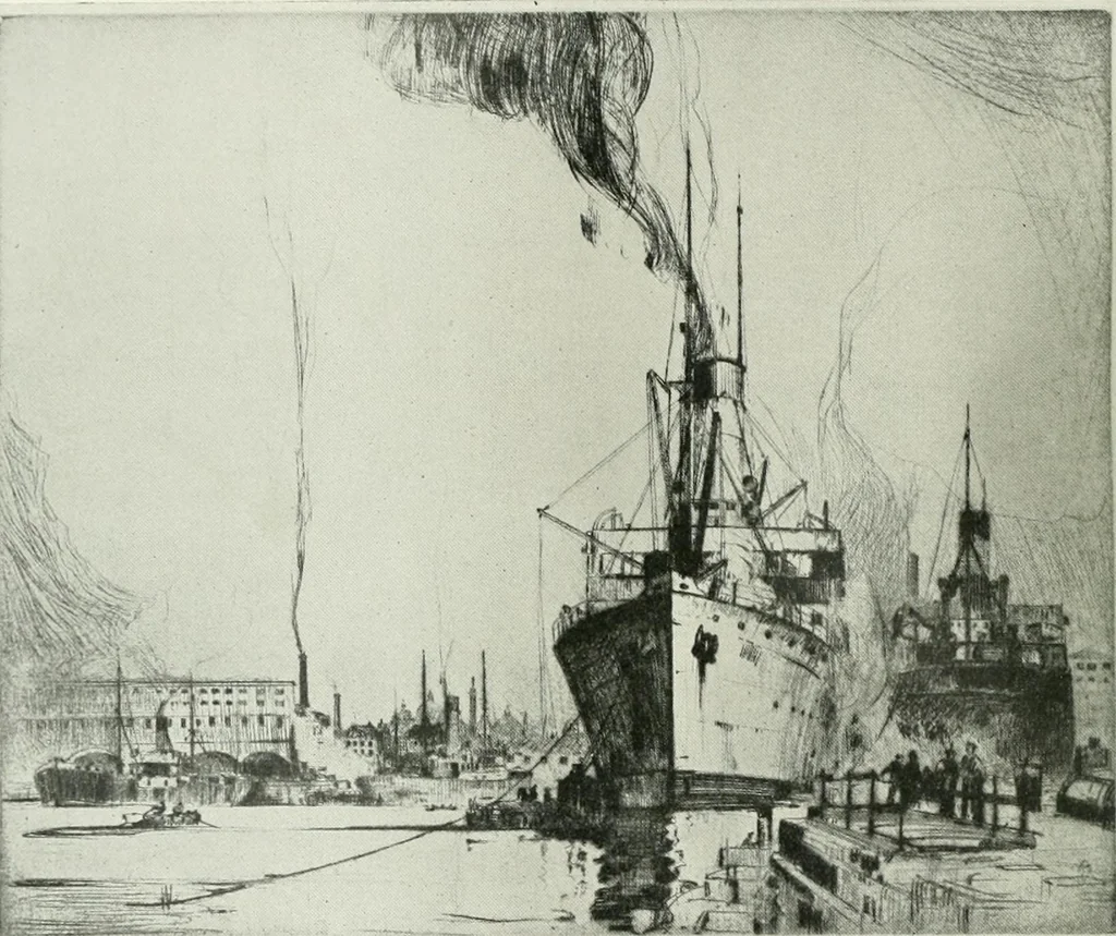 An illustration from Studio international, 1893, leaf 239