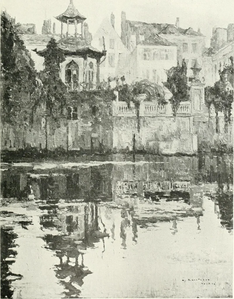 An illustration from Studio international, 1893, leaf 242