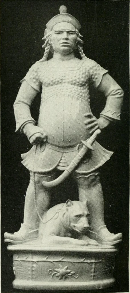 An illustration from Studio international, 1893, leaf 249