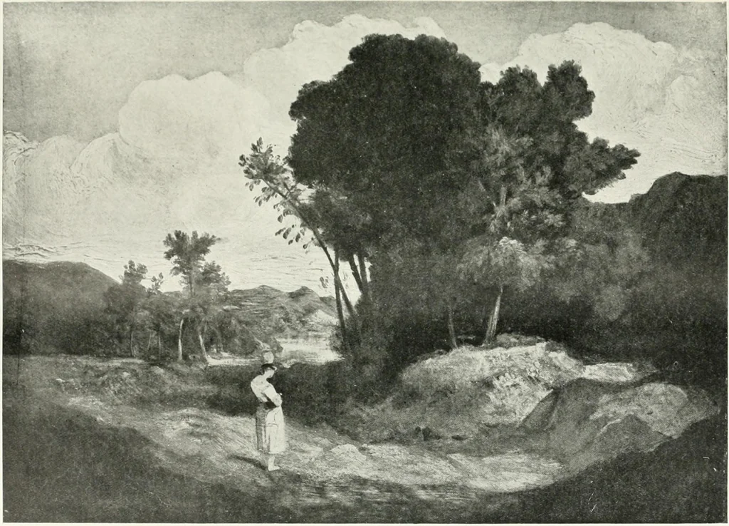 An illustration from Studio international, 1893, leaf 256