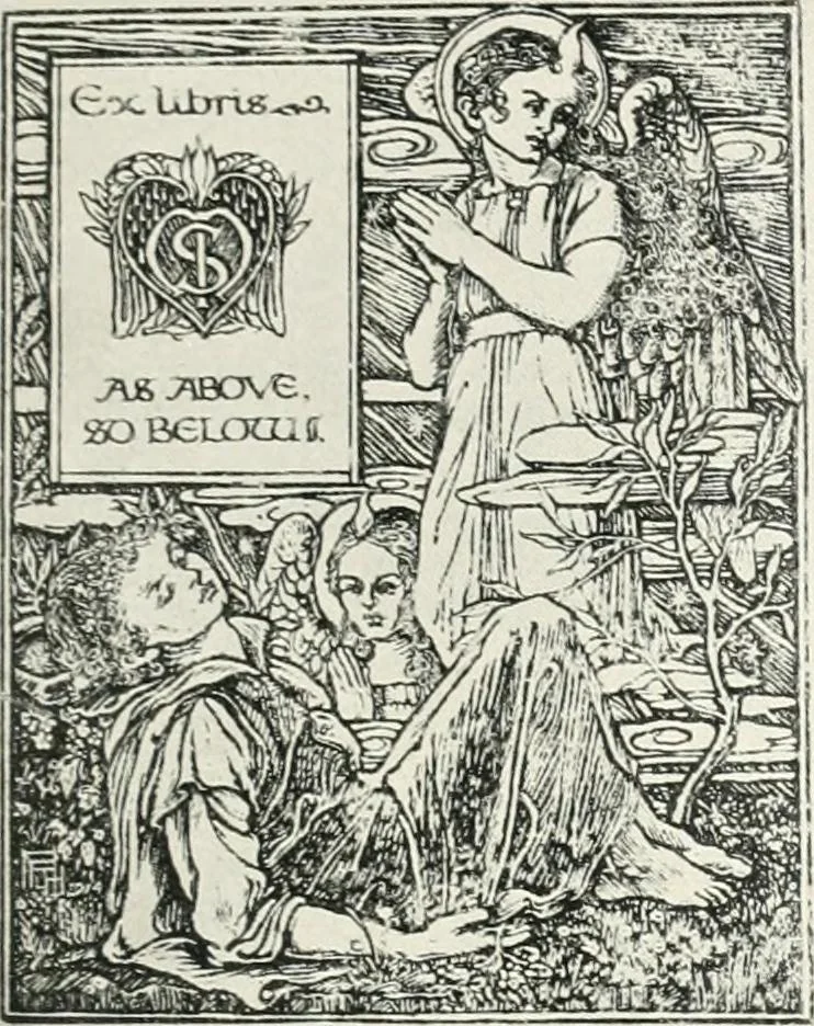 An illustration from Studio international, 1893, leaf 268