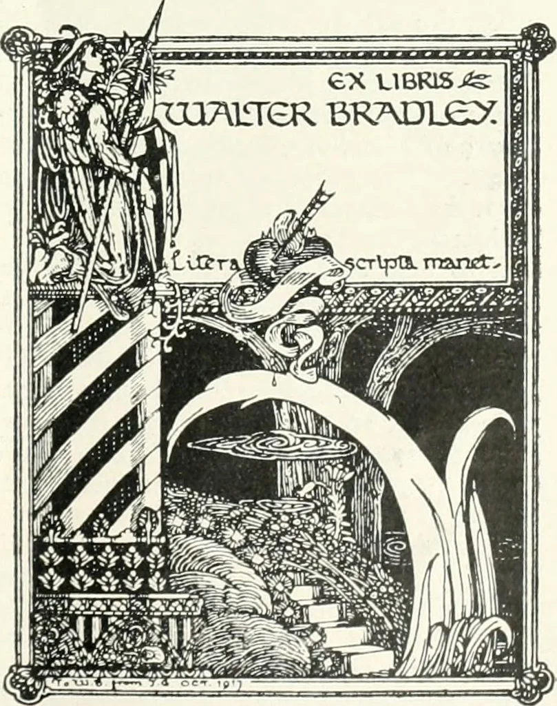 An illustration from Studio international, 1893, leaf 268