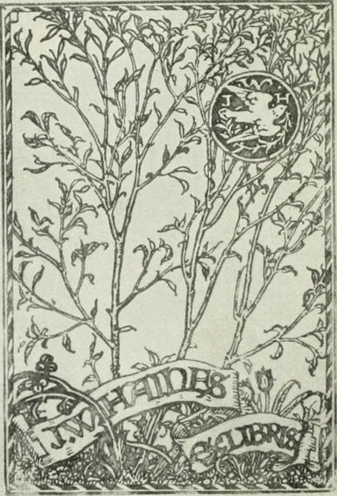 An illustration from Studio international, 1893, leaf 269