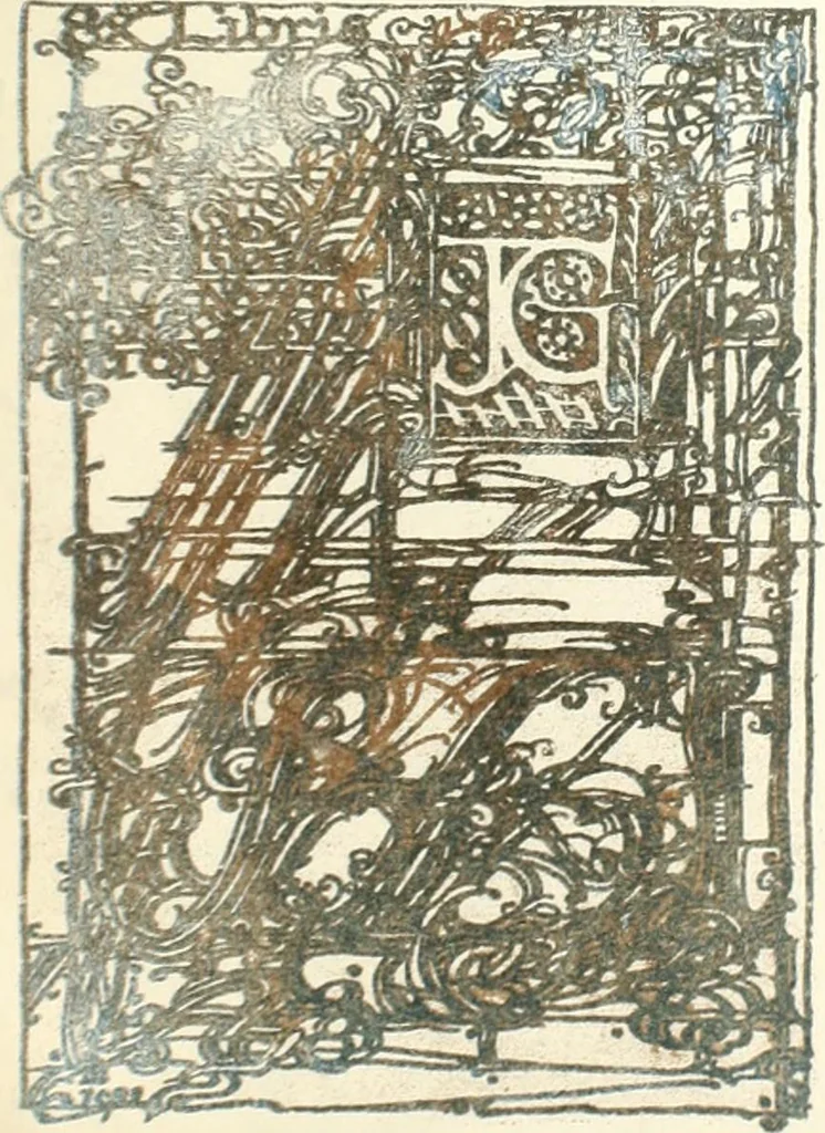 An illustration from Studio international, 1893, leaf 272