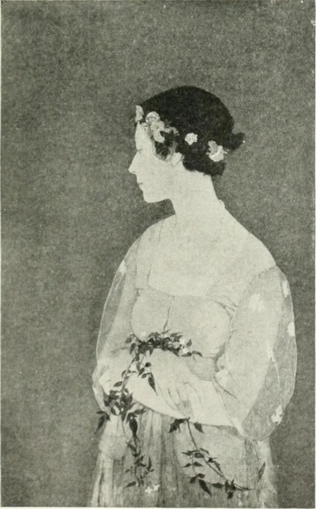 An illustration from Studio international, 1893, leaf 276