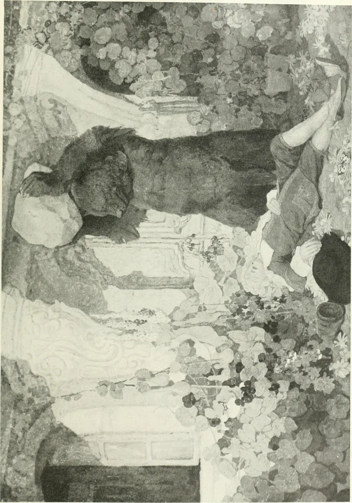 An illustration from Studio international, 1893, leaf 28