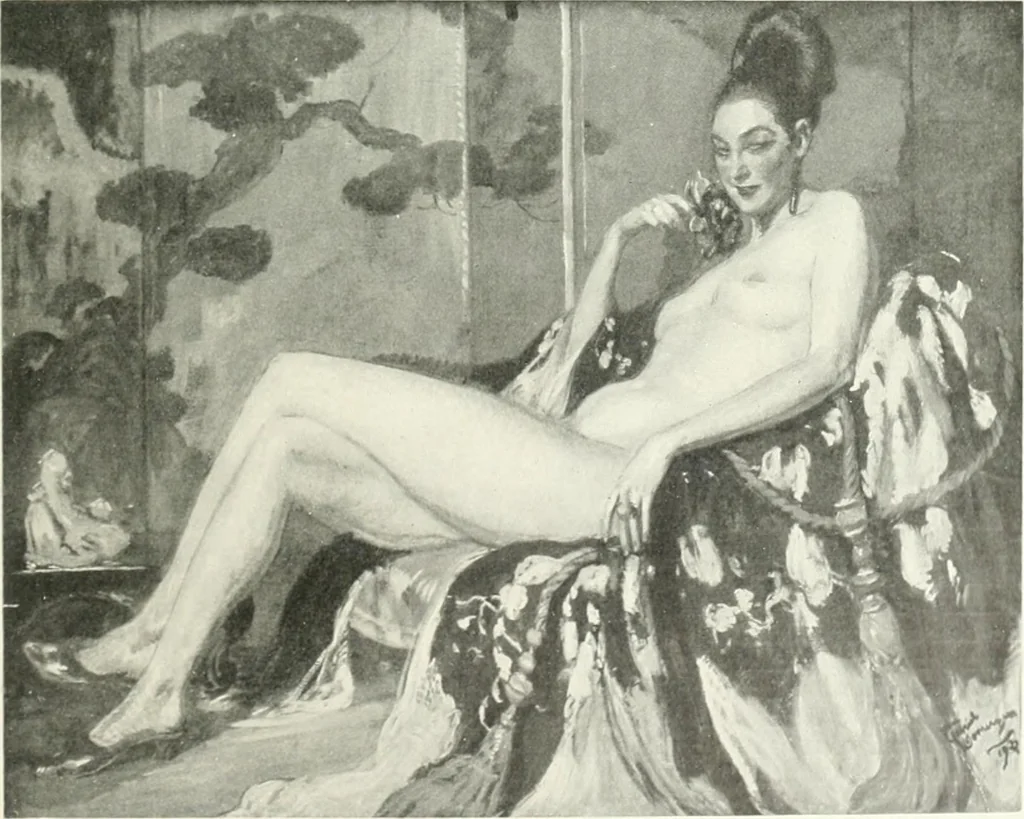 An illustration from Studio international, 1893, leaf 30