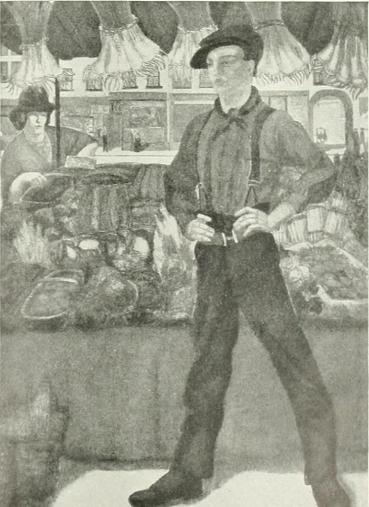 An illustration from Studio international, 1893, leaf 300