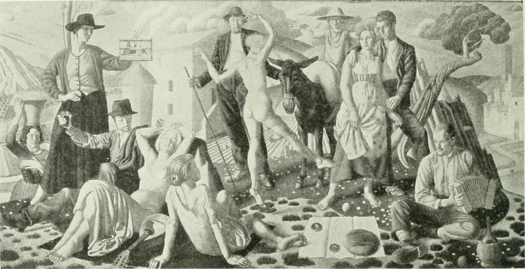 An illustration from Studio international, 1893, leaf 301