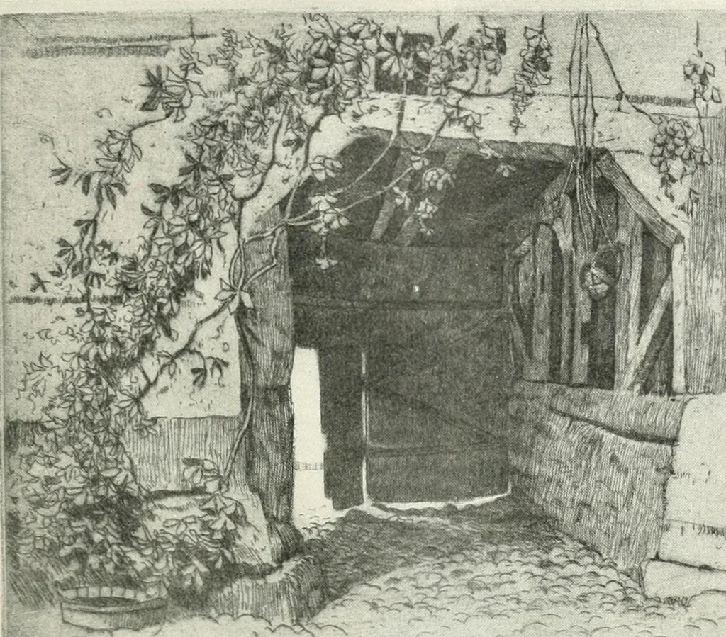 An illustration from Studio international, 1893, leaf 310