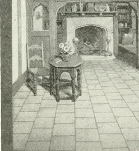 An illustration from Studio international, 1893, leaf 324
