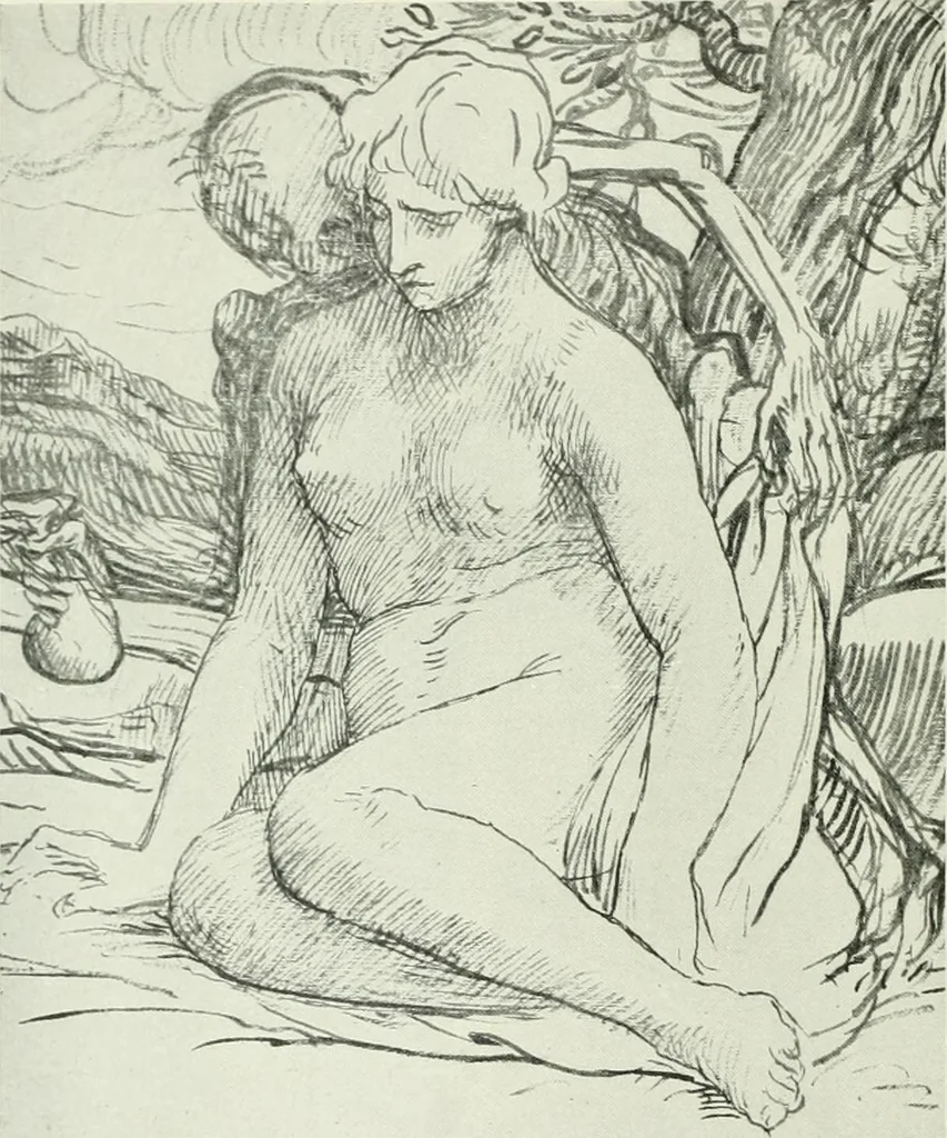 An illustration from Studio international, 1893, leaf 33