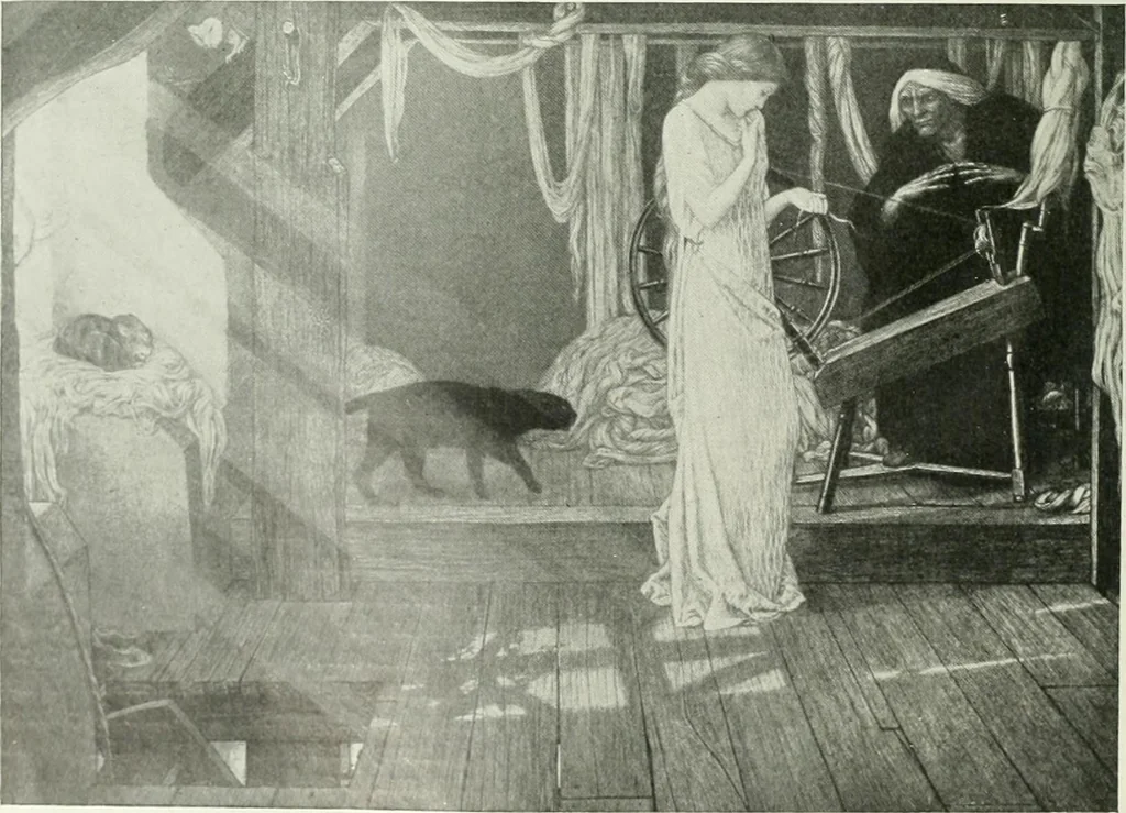 An illustration from Studio international, 1893, leaf 335