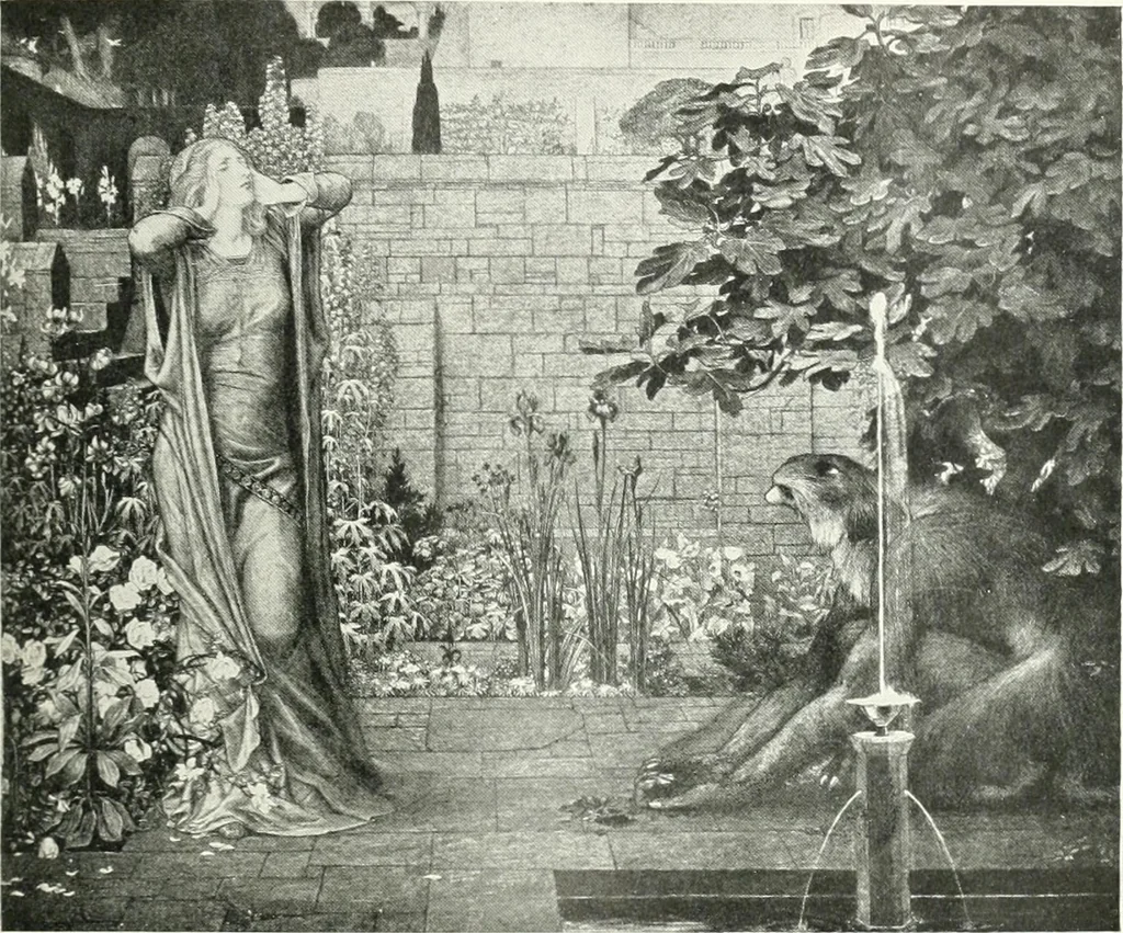 An illustration from Studio international, 1893, leaf 336