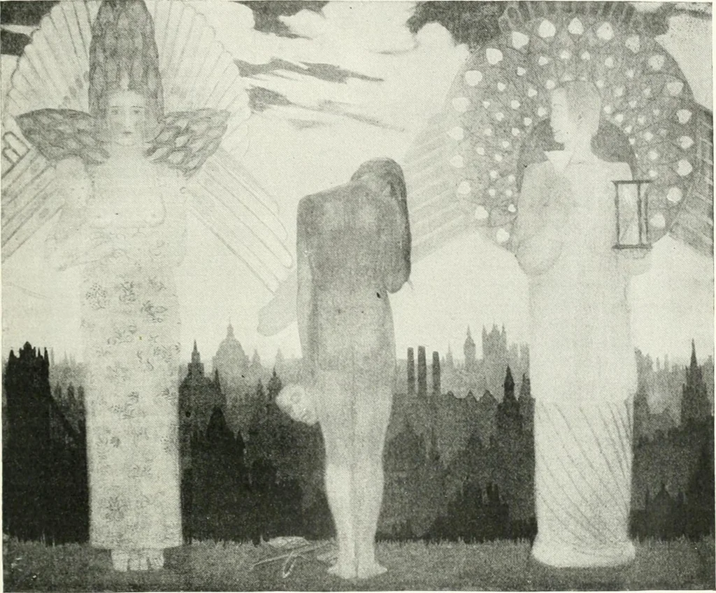 An illustration from Studio international, 1893, leaf 346