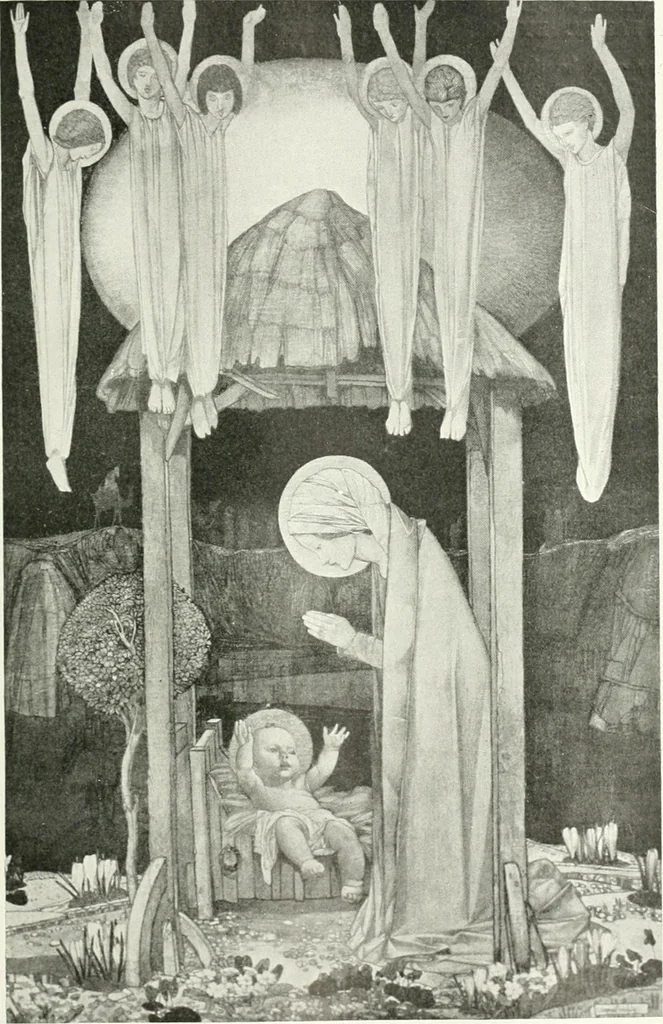 An illustration from Studio international, 1893, leaf 348