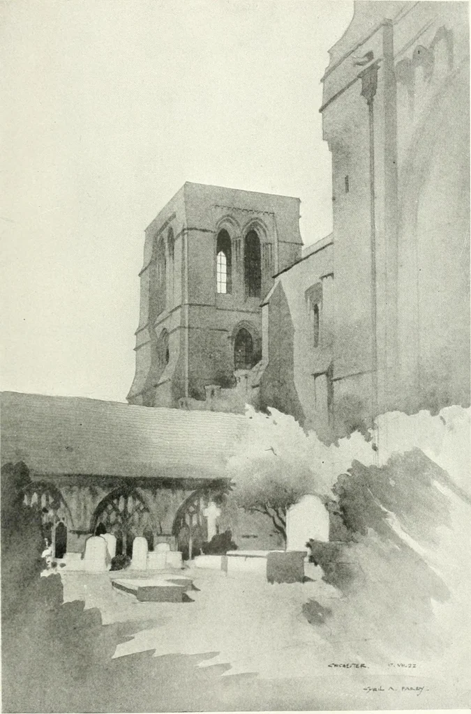 An illustration from Studio international, 1893, leaf 352