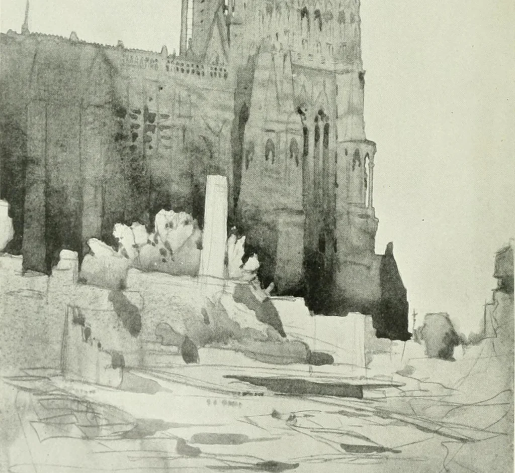 An illustration from Studio international, 1893, leaf 353
