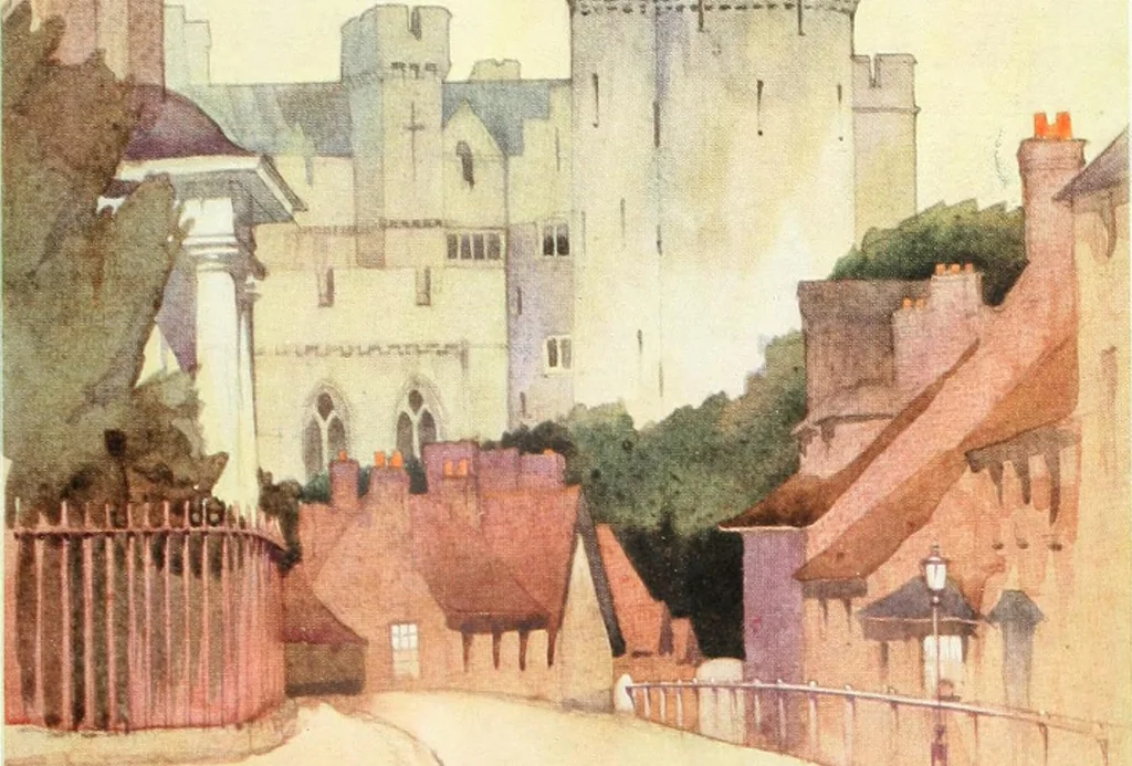 An illustration from Studio international, 1893, leaf 354