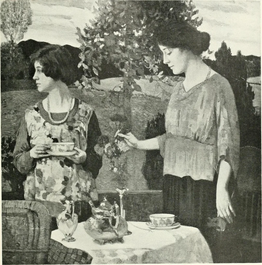 An illustration from Studio international, 1893, leaf 362