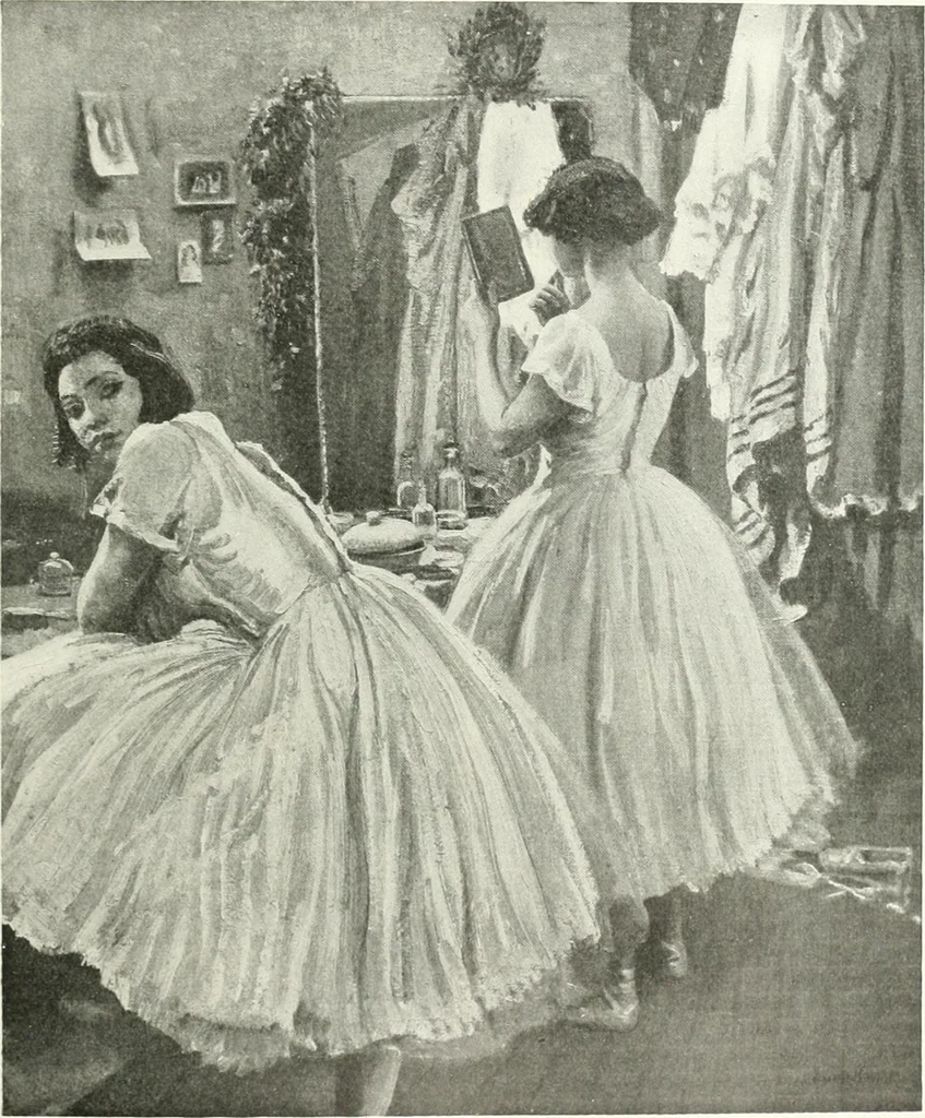 An illustration from Studio international, 1893, leaf 376