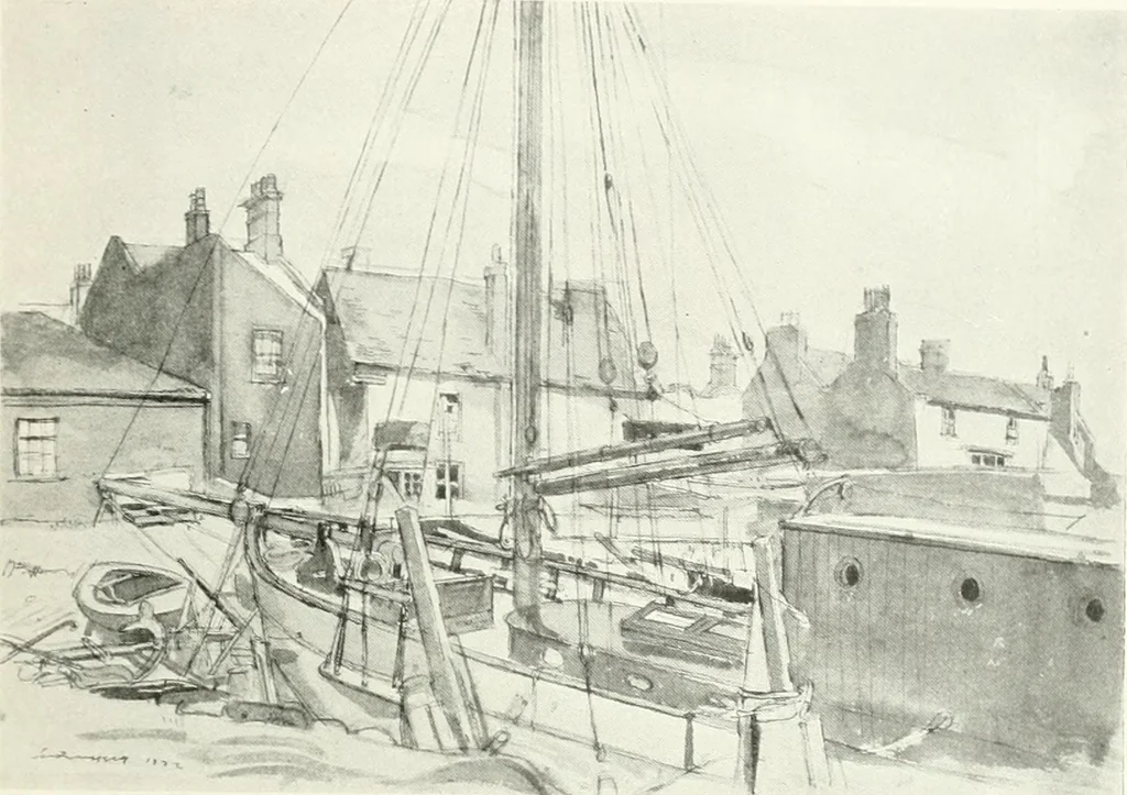An illustration from Studio international, 1893, leaf 378
