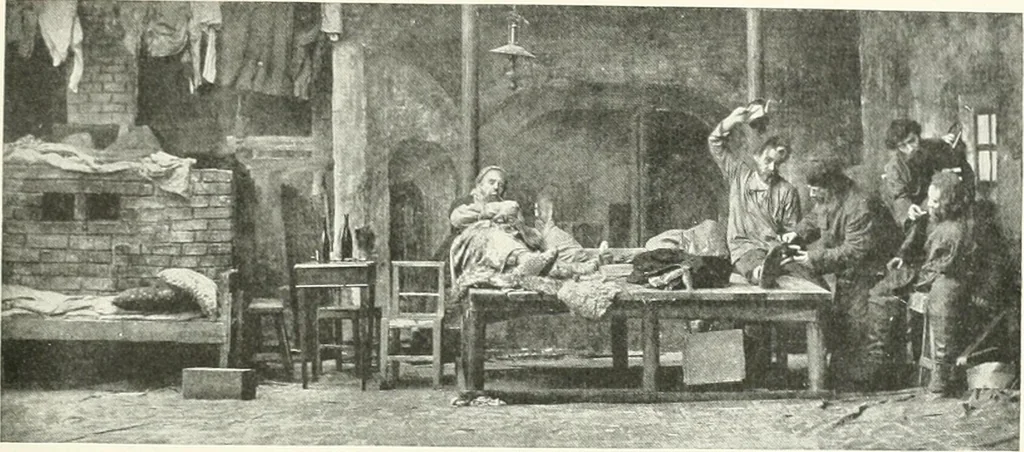 An illustration from Studio international, 1893, leaf 386