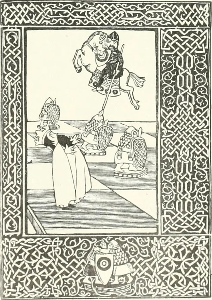 An illustration from Studio international, 1893, leaf 390