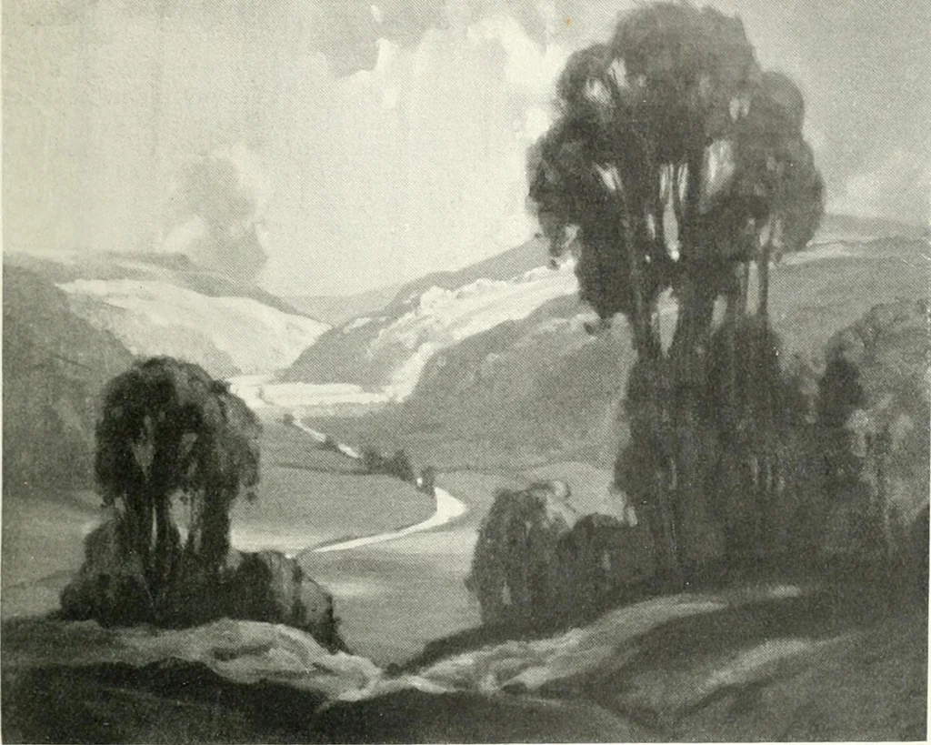 An illustration from Studio international, 1893, leaf 48