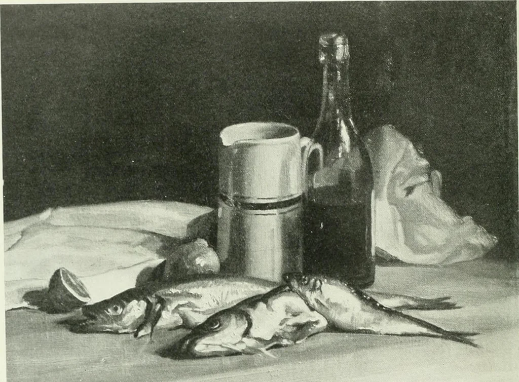 An illustration from Studio international, 1893, leaf 55