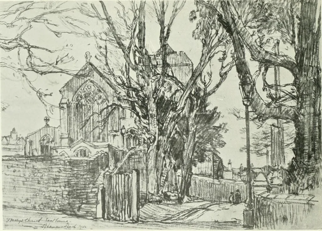 An illustration from Studio international, 1893, leaf 59
