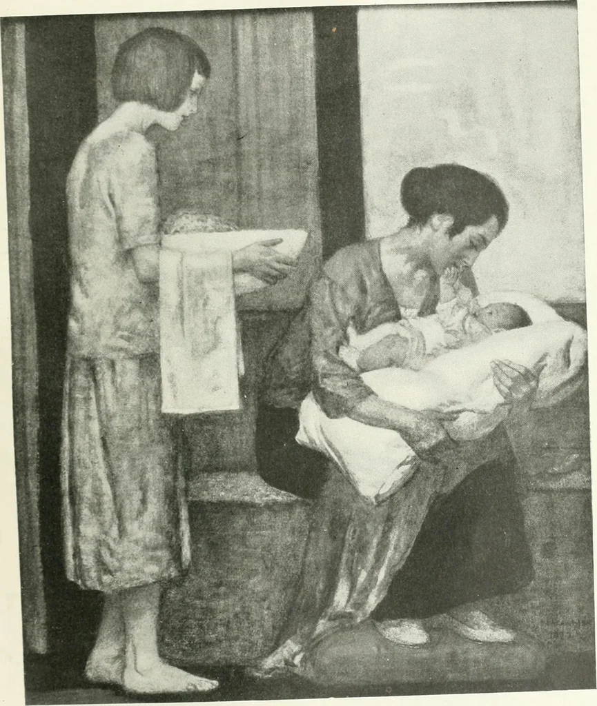 An illustration from Studio international, 1893, leaf 60