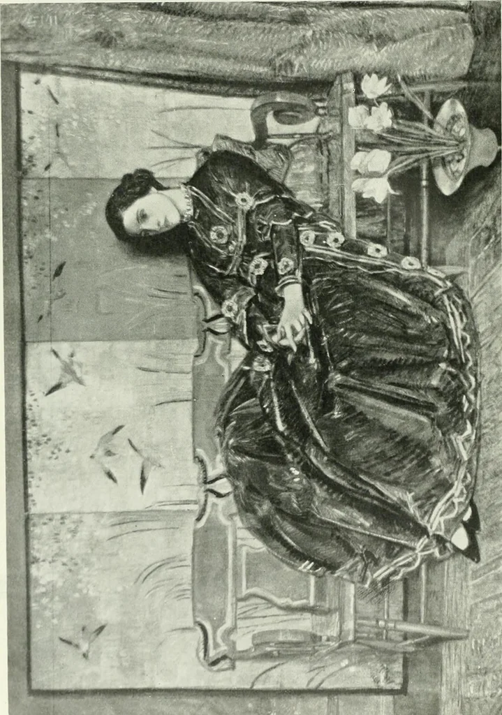 An illustration from Studio international, 1893, leaf 71