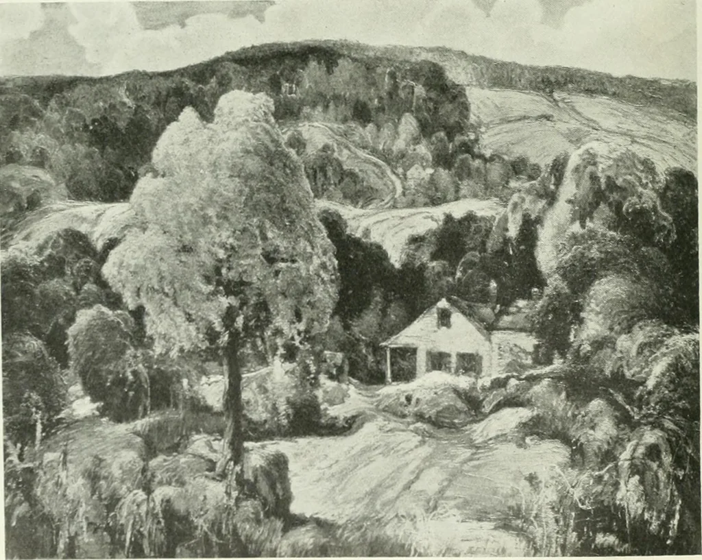 An illustration from Studio international, 1893, leaf 73