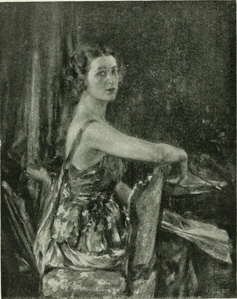 An illustration from Studio international, 1893, leaf 93