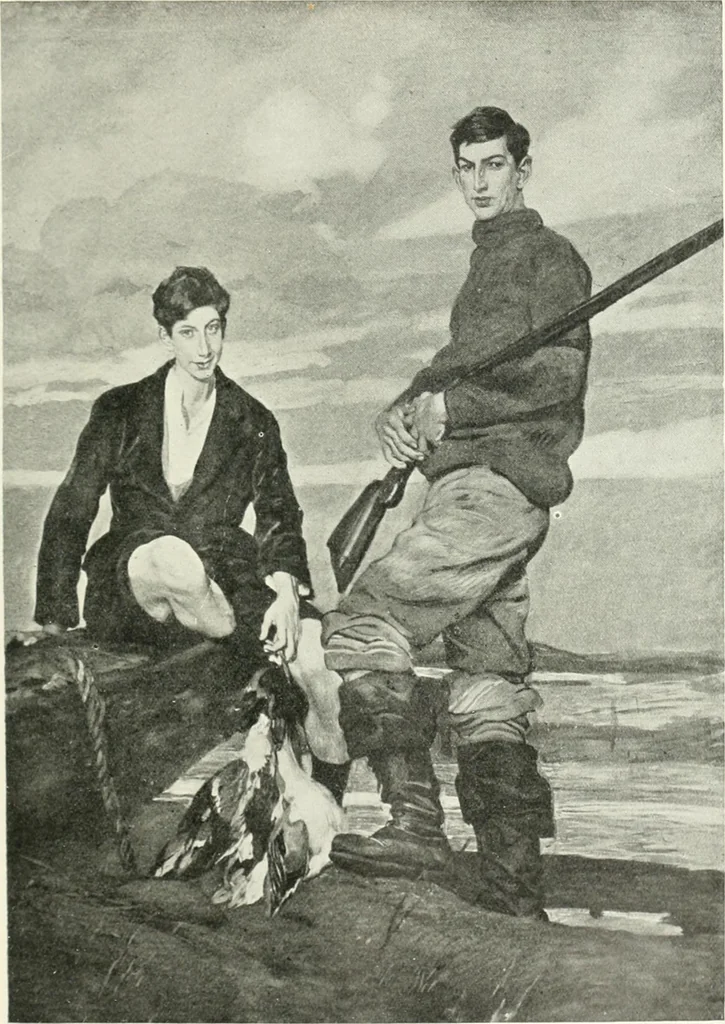 An illustration from Studio international, 1893, leaf 94