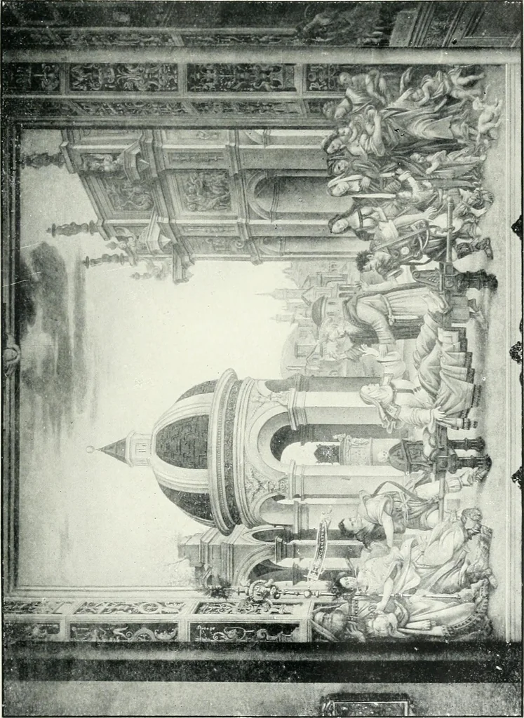 An illustration from The study and criticism of Italian art. Second series, 1920, leaf 182