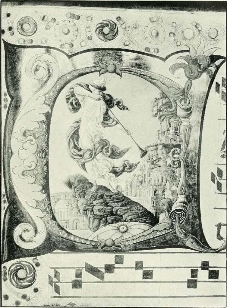 An illustration from The study and criticism of Italian art. Second series, 1920, leaf 208